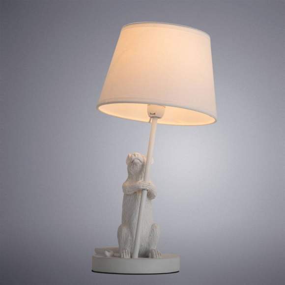 Светильник настольный Arte lamp Gustav A4420LT-1WH Светильник настольный Arte lamp Gustav A4420LT-1WH