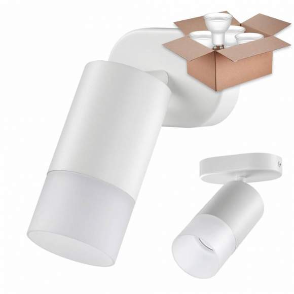 Спот с лампочкой Novotech Flax 370736+Lamps Gu10