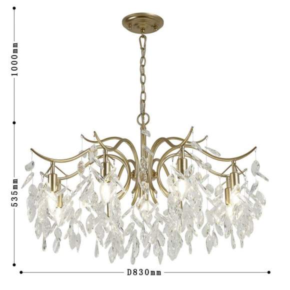 Подвесная люстра Favourite Brillo с поддержкой Маруся 3003-9P-М