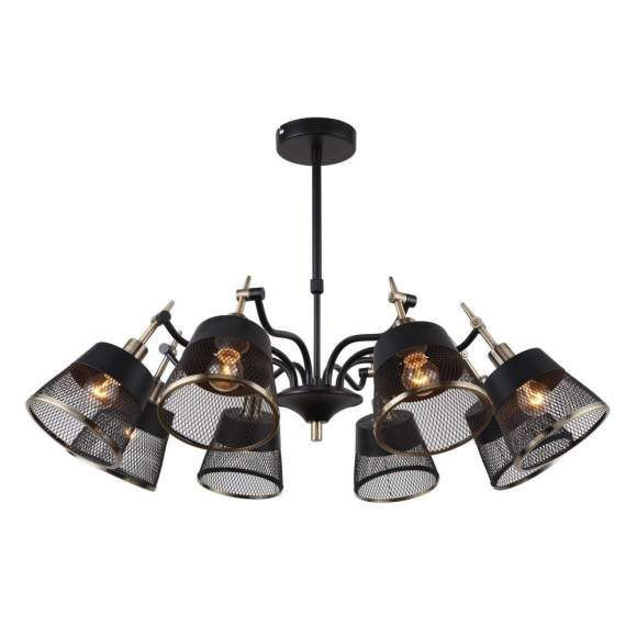 Потолочная люстра F-Promo Eget с лампочками 2197-8U+Lamps E14 P45