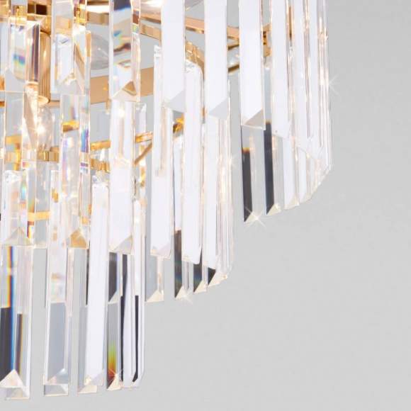 Подвесная люстра Eurosvet 10130/8 золото (a060644)