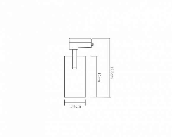 Однофазный LED светильник 13W 4000К для трека Arte lamp A4568PL-1WH