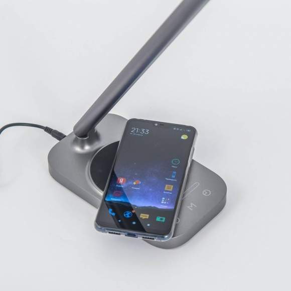 CL803052 Настольная лампа с функцией беспроводной зарядки телефонов Citilux Ньютон