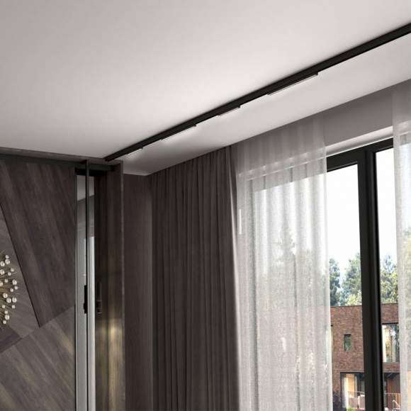 Трековый светильник 24W 4000К для магнитного шинопровода Shino Novotech 358545 Трековый светильник 24W 4000К для магнитного шинопровода Shino Novotech 358545