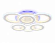 Потолочная диммируемая люстра с пультом ДУ Ambrella light FA8805 WH