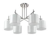 Потолочная люстра Crystal Lux SERGIO PL6 NICKEL