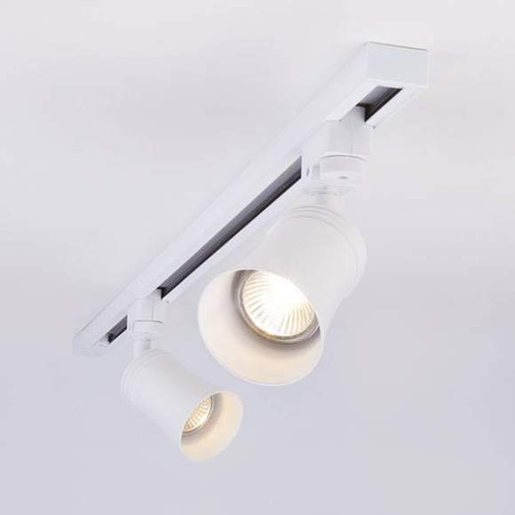 Однофазный светильник для трека Vetro Elektrostandard Vetro GU10 Белый (MRL 1001) однофазный (a043141) Однофазный светильник для трека Vetro Elektrostandard Vetro GU10 Белый (MRL 1001) однофазный (a043141)