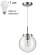 Подвесной светильник с лампочкой Lumion Trevor 4590/1+Lamps А60