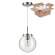 Подвесной светильник с лампочкой Lumion Trevor 4590/1+Lamps А60