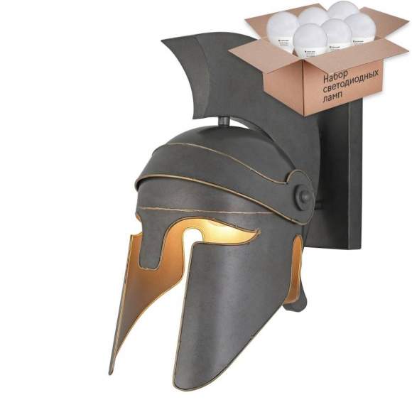 Бра с лампочкой Favourite Galea 2694-1W+Lamps E27 P45 Бра с лампочкой Favourite Galea 2694-1W+Lamps E27 P45