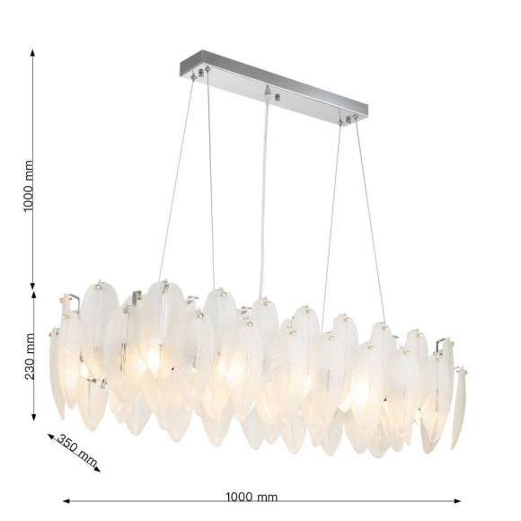 Подвесная люстра с лампочками Favourite Beluta 3018-12P+Lamps E14 Свеча Подвесная люстра с лампочками Favourite Beluta 3018-12P+Lamps E14 Свеча