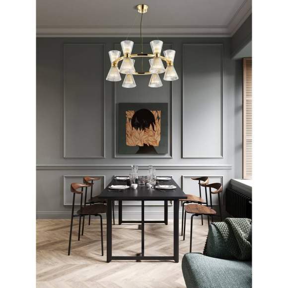 Подвесная люстра Aployt Elinor APL.801.03.12 Подвесная люстра Aployt Elinor APL.801.03.12