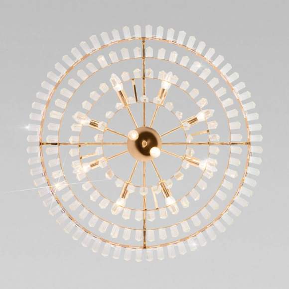 Подвесная люстра Eurosvet 10130/10 золото (a060643)