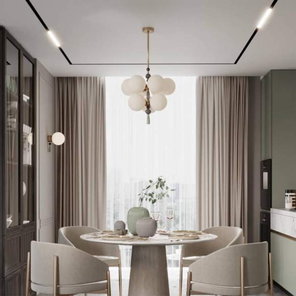 Люстра н штанге Odeon Palle 5405/9