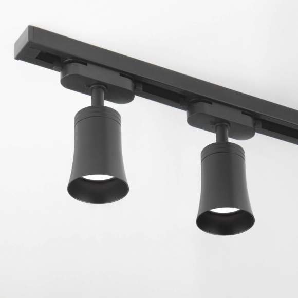 Однофазный светильник для трека Vetro Elektrostandard Vetro GU10 Черный (MRL 1001) однофазный (a043142) Однофазный светильник для трека Vetro Elektrostandard Vetro GU10 Черный (MRL 1001) однофазный (a043142)