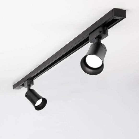 Однофазный светильник для трека Vetro Elektrostandard Vetro GU10 Черный (MRL 1001) однофазный (a043142) Однофазный светильник для трека Vetro Elektrostandard Vetro GU10 Черный (MRL 1001) однофазный (a043142)