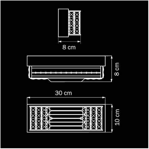 722640 Настенное бра Lightstar Limpio 722640 Настенное бра Lightstar Limpio