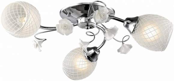 Потолочная люстра Velante с поддержкой Алиса 705-107-03-A Потолочная люстра Velante с поддержкой Алиса 705-107-03-A