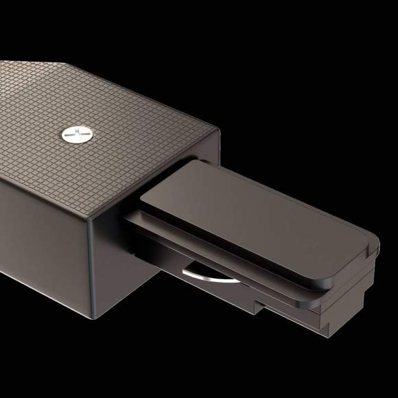 Соединитель поворотный для накладного шинопровода Maytoni Accessories for tracks TRA001CS-11B