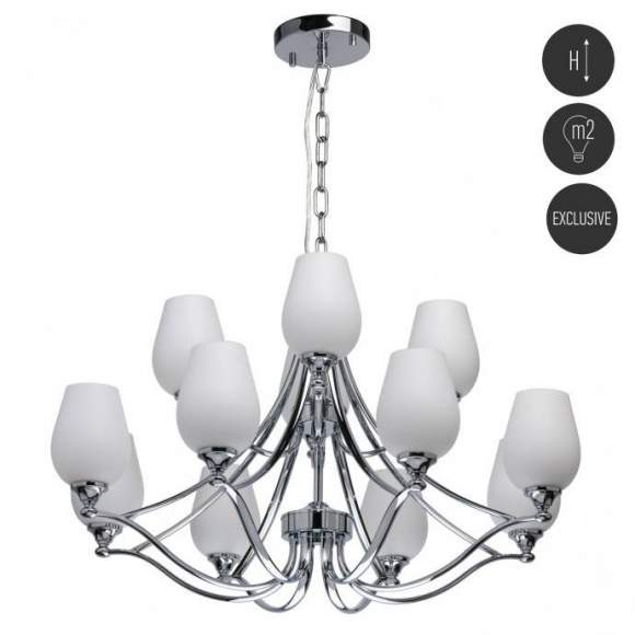 Подвесная люстра Chiaro Палермо с поддержкой Маруся 386016512-М