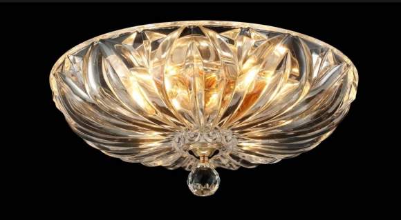 Потолочный светильник Crystal Lux DENIS D400 GOLD Потолочный светильник Crystal Lux DENIS D400 GOLD
