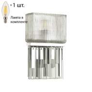 Бра Odeon Light Gatsby с лампочкой 4871/1W+Lamps E14 Свеча