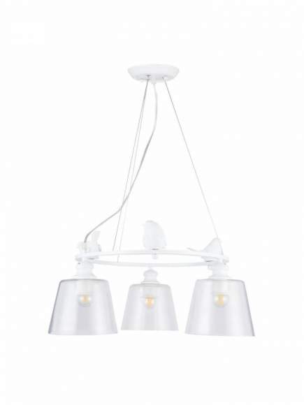 Подвесная люстра Arte Lamp Passero с поддержкой Алиса A4289LM-3WH-A