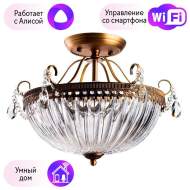 Потолочная люстра Arte Lamp Schelenberg с поддержкой Алиса A4410PL-3SR-A