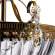 Потолочная люстра Arte Lamp Schelenberg с поддержкой Алиса A4410PL-3SR-A