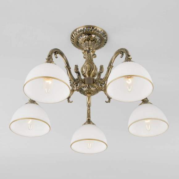 Люстра потолочная Евросвет Caldera 60106/5 античная бронза a045755