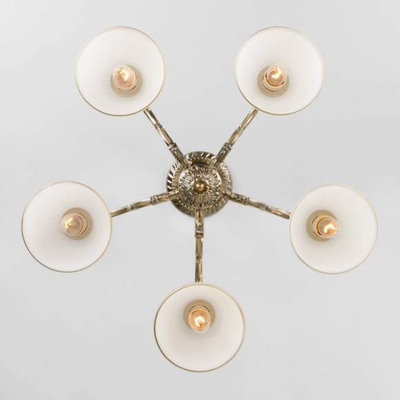 Люстра потолочная Евросвет Caldera 60106/5 античная бронза a045755