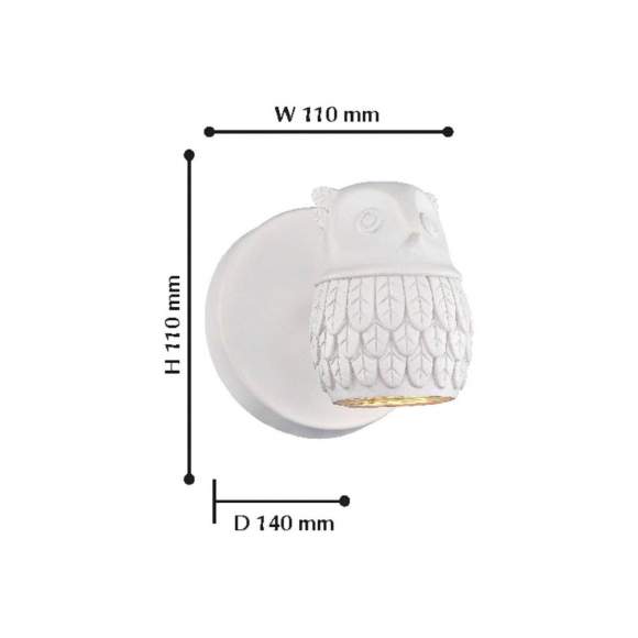 Бра с лампочкой Favourite Gufo 2041-1W+Lamps Gu10