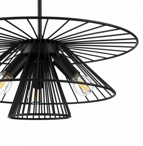 Подвесной светильник Strato Indigo 10016/3P Black Подвесной светильник Strato Indigo 10016/3P Black