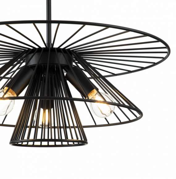 Подвесной светильник Strato Indigo 10016/3P Black Подвесной светильник Strato Indigo 10016/3P Black