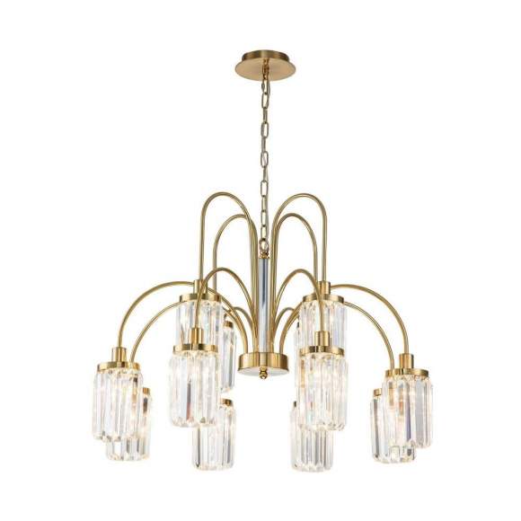 Подвесная люстра с лампочками Favourite Duke 2969-12P+Lamps E14 Свеча Подвесная люстра с лампочками Favourite Duke 2969-12P+Lamps E14 Свеча