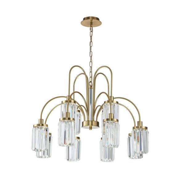 Подвесная люстра с лампочками Favourite Duke 2969-12P+Lamps E14 Свеча Подвесная люстра с лампочками Favourite Duke 2969-12P+Lamps E14 Свеча