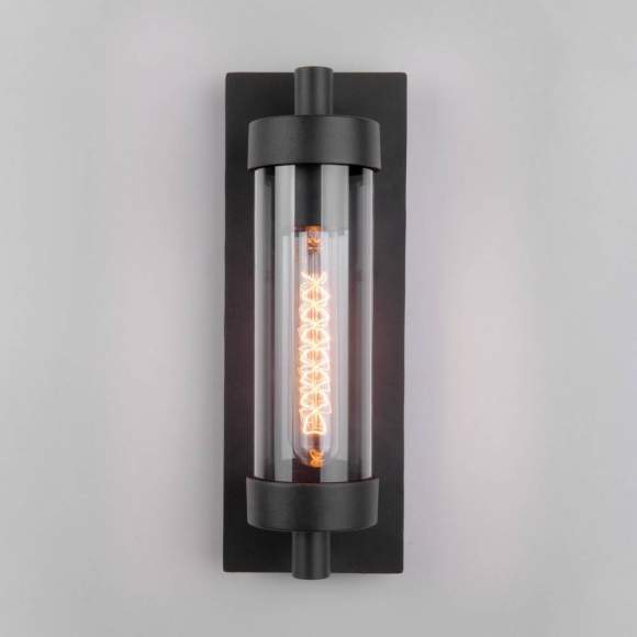 Уличный настенный светильник Elektrostandard Pipe D 35151/D чёрный (a058261) Уличный настенный светильник Elektrostandard Pipe D 35151/D чёрный (a058261)