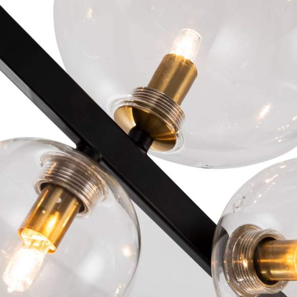 Подвесной светильник Vincent Arte lamp с поддержкой Маруся A7790SP-8BK-М