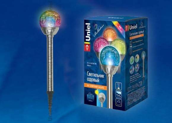 Светильник на солнечных батареях (07280) Uniel Modern USL-M-063/MT390 Bellatrix