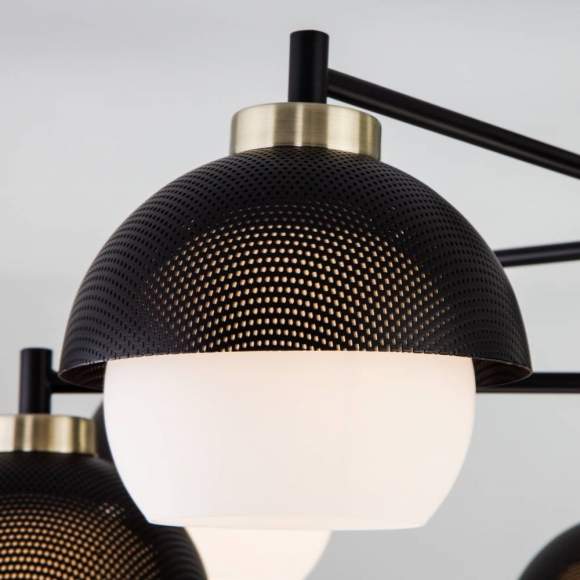 Потолочная люстра Евросвет Nocciola 70106/6 черный a044934