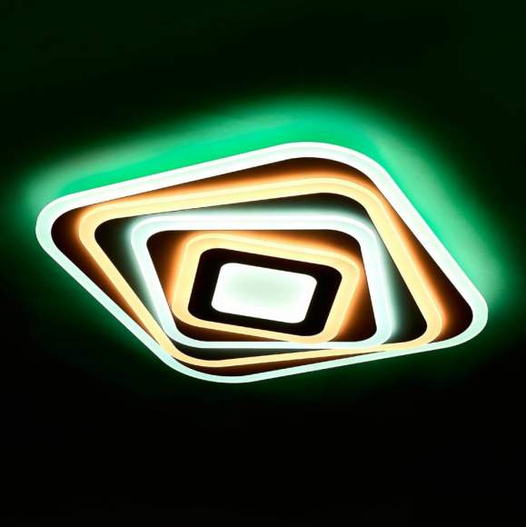 Светодиодная люстра с поддержкой ''Алиса'' и пультом Citilux Триест Смарт CL737A44E Светодиодная люстра с поддержкой ''Алиса'' и пультом Citilux Триест Смарт CL737A44E