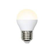 Светодиодная лампа E27 9W 3000K (теплый) Norma Volpe LED-G45-9W/WW/E27/FR/NR (UL-00003829)