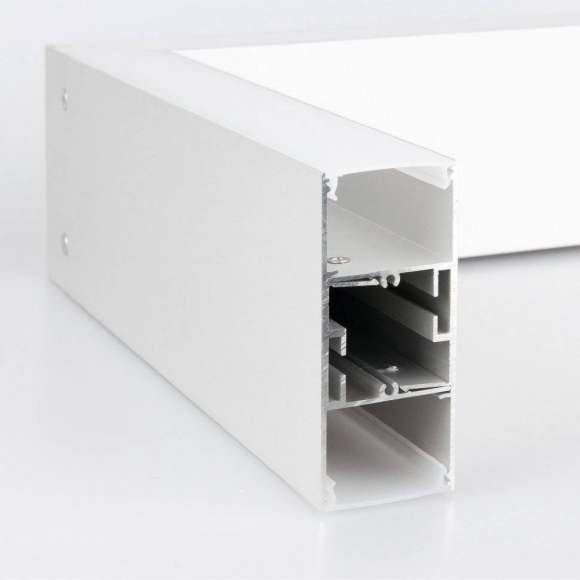 Линейный светодиодный накладной односторонний светильник 78см 15W 3000K матовое серебро (101-100-30-78) Линейный светодиодный односторонний светильник Elektrostandard Grand