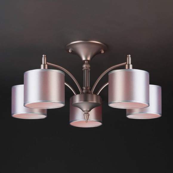 60080/5 сатин-никель Потолочная люстра ЕВРОСВЕТ Adagio 60080/5 сатин-никель Потолочная люстра ЕВРОСВЕТ Adagio