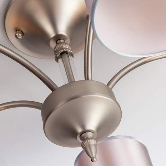 60080/5 сатин-никель Потолочная люстра ЕВРОСВЕТ Adagio 60080/5 сатин-никель Потолочная люстра ЕВРОСВЕТ Adagio