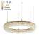 Подвесная люстра с лампочками Favourite Monilibus 4015-15P+Lamps E14 Свеча