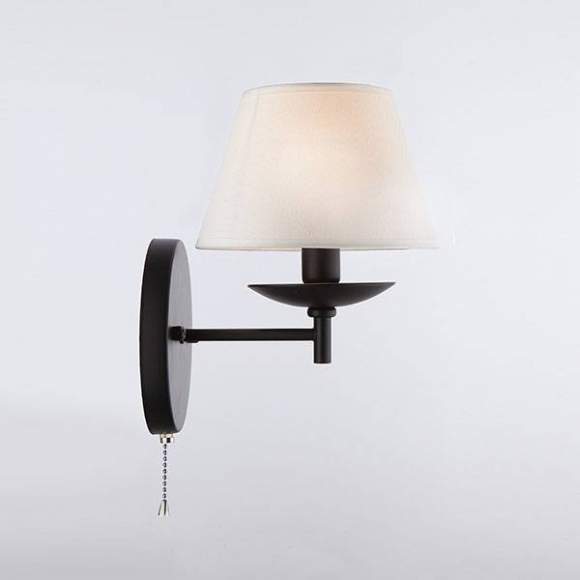 60060/1 черный Бра ЕВРОСВЕТ Hotel 60060/1 черный Бра ЕВРОСВЕТ Hotel