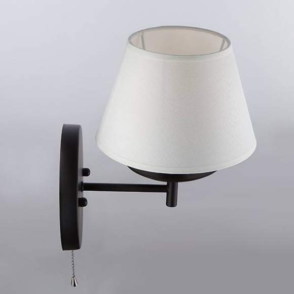 60060/1 черный Бра ЕВРОСВЕТ Hotel 60060/1 черный Бра ЕВРОСВЕТ Hotel