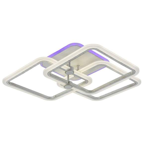 Светодиодная диммируемая люстра с ПДУ Profit Light 8001/3 PGD 108W+10W RGB