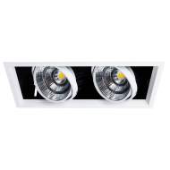 Светильник встраиваемый Arte Lamp MERGA A8450PL-2WH Светильник встраиваемый Arte Lamp MERGA A8450PL-2WH